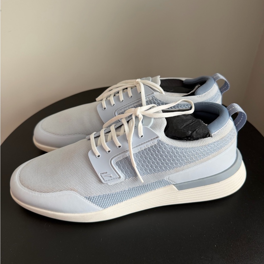 Wolf & Shepherd Freestyle Runner Sneaker — Ice Blue / White